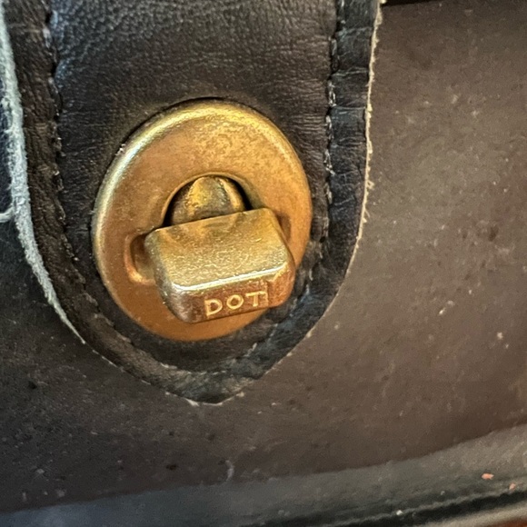 Jack Georges Classic Black Leather Briefcase - Picture 8 of 16